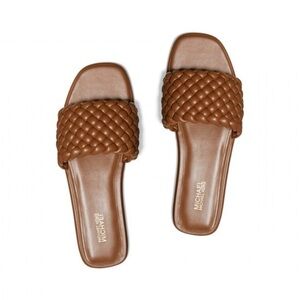 ☀️NEW☀️Michael Kors Amelia Braided Sandals (Brown)